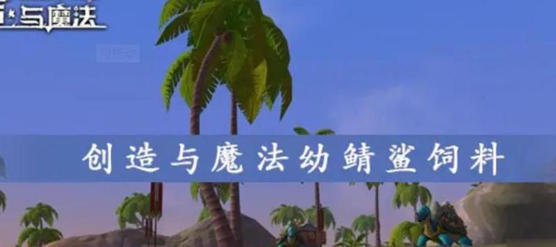 创造与魔法里面幼鲭鲨饲料怎么做